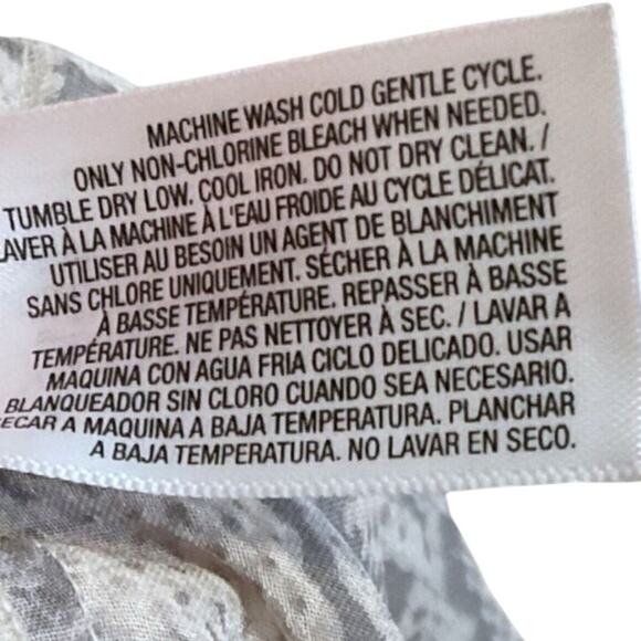 Old Navy Dress/Jacket Womens SZ 2XL Snake Print Sheer Drawstring Duster - Picture 11 of 15